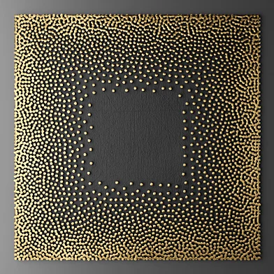 Декор для стены. Панель. 3D, декор для стены, картина, золото, люкс, luxury, декор, арт, современное искусство, абстракция, схема, микросхема