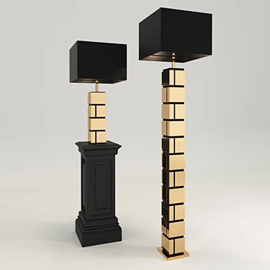 Table lamp Reynauld, Floor lamp Reynauld, Column salvatore S