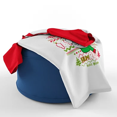 Pouf decoration