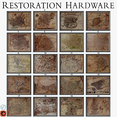 Restoration Hardware  Maps
