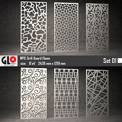 GLO WPC Board 15mm Set 01