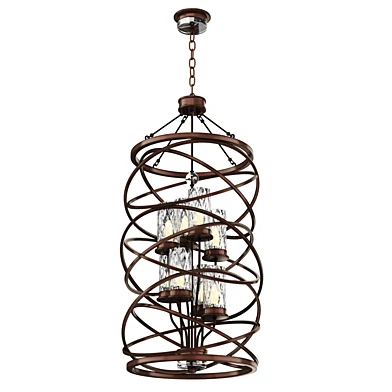 Люстра Kalco Lighting Eternity 8 Light Foyer Light in Etruscan Bronze 6608EZ