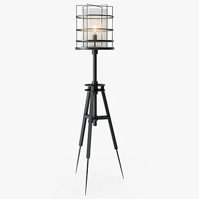 Holly Hunt Surveyor`s Floor Lamp