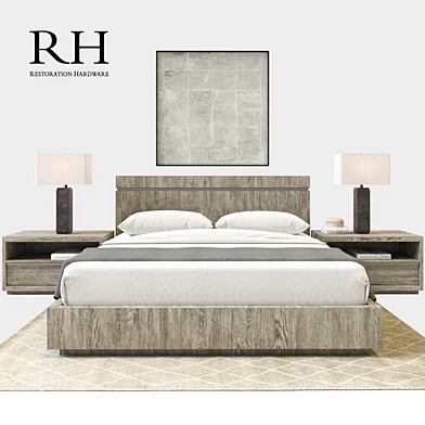 RH MODERN BEZIER BEDROOM SET