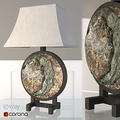 Uttermost  Slate Table Lamp