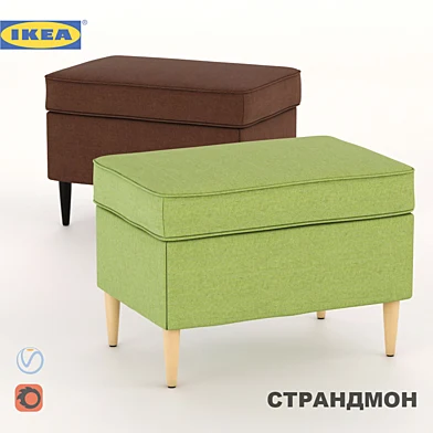 СТРАНДМОН Табурет для ног
