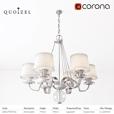 Люстра Quoizel QZ/SUTTON PL6 Sutton Place
