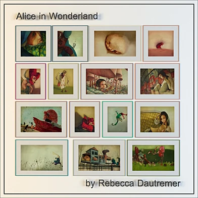 Детские иллюстрации от Rebecca Dautremer (15 шт)