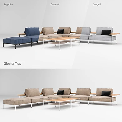 Gloster Collection Tray Lounge F