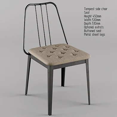 Chair tempest side chair