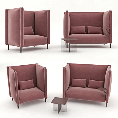 PINCH  High-back sofa