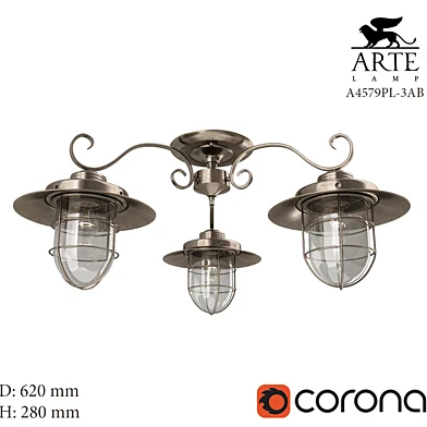 A4579PL-3AB ARTE LAMP