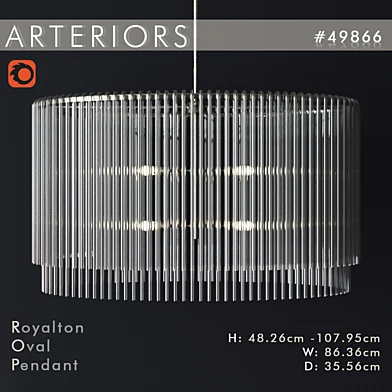 Arteriors Royalton Oval Pendant
