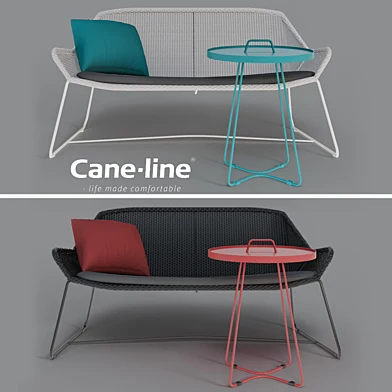 Breeze two seater lounge sofa