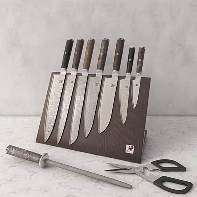 MIYABI BLACK CUTLERY SET (SET OF 10)