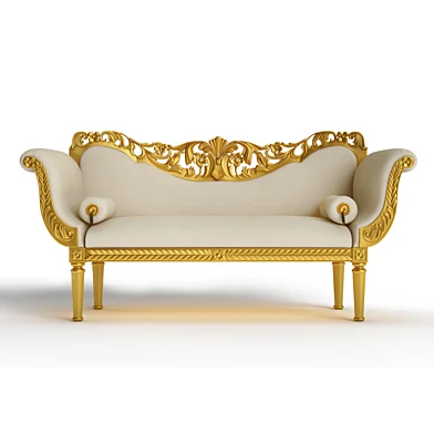 Wooden Carved Sofa