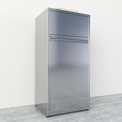 urn for waste;