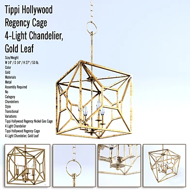 Tippi Hollywood Regency Cage