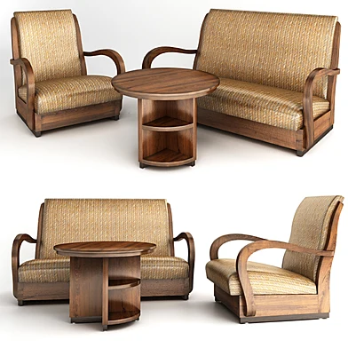 Vintage Javanese Arm Chair