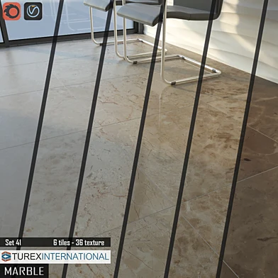 TUREX INTERNATIONAL Marble Tiles Set 41