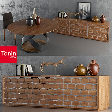 Dining room set (Tonin Casa)
