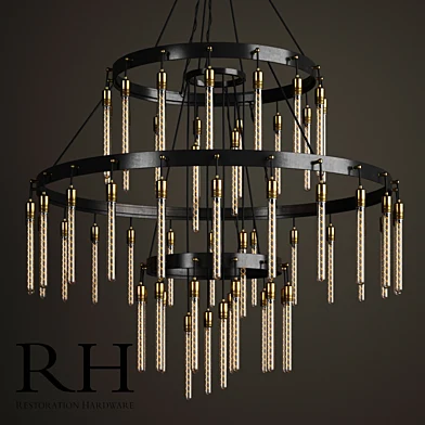 Restoration Hardware AXIS 3-TIER CHANDELIER 60"