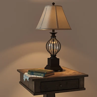 Ashley table Zalarah with  lamp Ondreya