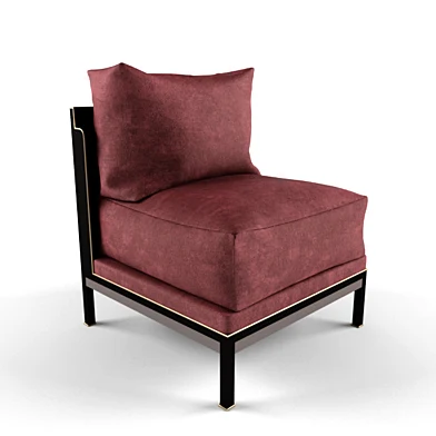Holly hunt Tweed Lounge Chair