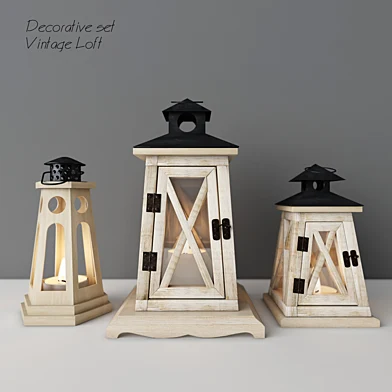 Decorative set Vintage Loft
