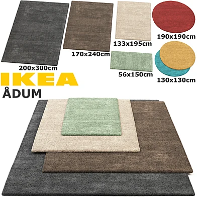 IKEA ADUM (ОДУМ) RUG SET