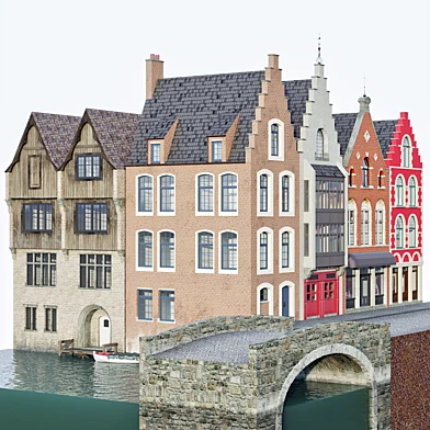 на конкурс Brugge facades