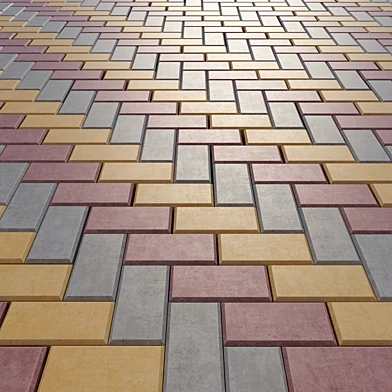 Paving stone rectangular
