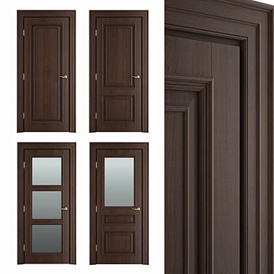 Massivstyle Interier CHOCOLATE Door 01