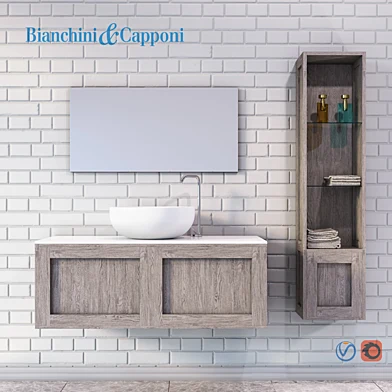 Комплект мебели для ванной B&C Urban Chic