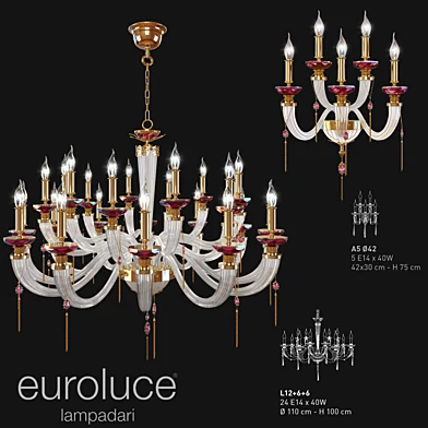 Люстра JULIENNE Clear / Бра JULIENNE Clear