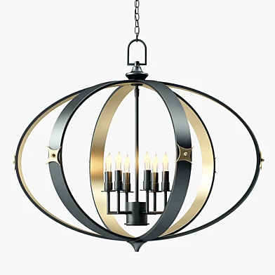 Currey and Company Huntsman Chandelier