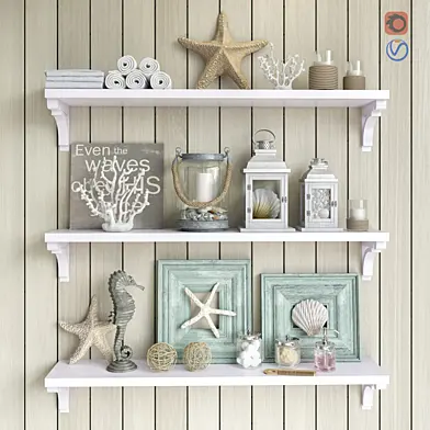 Decorative set for bathroom set 2