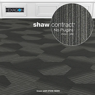 Shaw Carpet Hexagon Linear Shift No:1