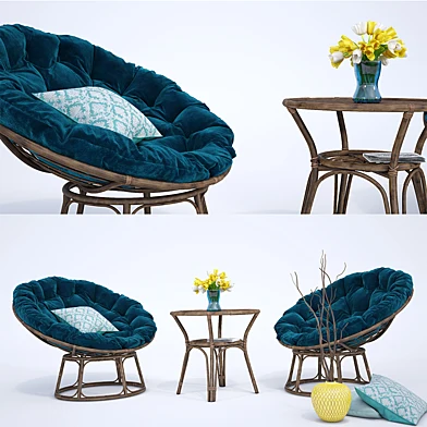 Natural rattan Chair
