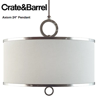 Crate and Barrel / Axiom 24" Pendant