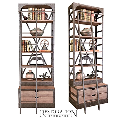 1950S DUTCH SHIPYARD SINGLE SHELVING