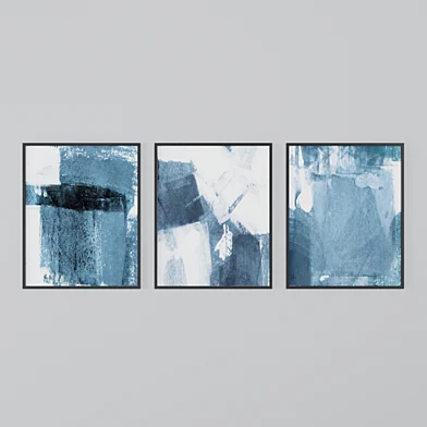 Set of abstract posters from MinimalInstant 4