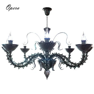 Классическая люстра Donulox S110188/8black