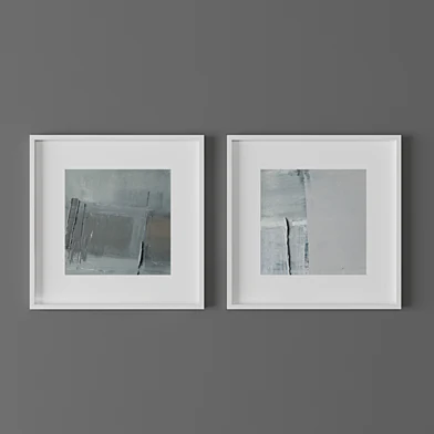 Set of abstract paintings 11