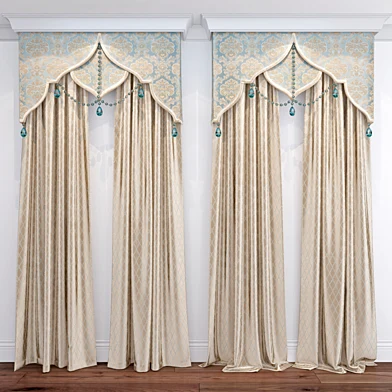 curtains with bandeau