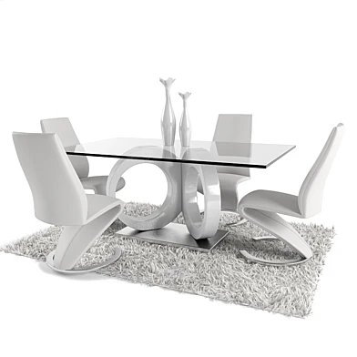 Dining Room Set in White
