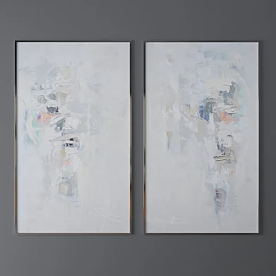 Set of abstract paintings 23
