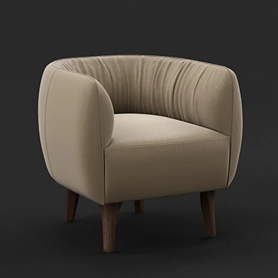 west elm Cloe Leather Chair