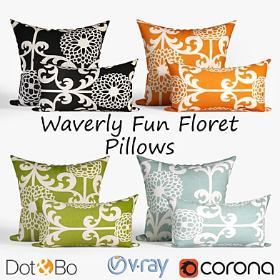 Decorative pillows Dot and bo_Waverly Fun Floret . set 043