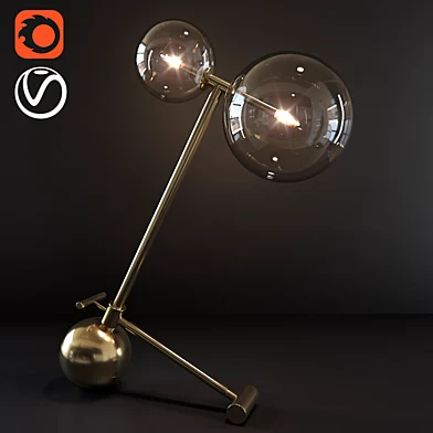 ЛАМПА GLASS GLOBE MOBILE BOOM